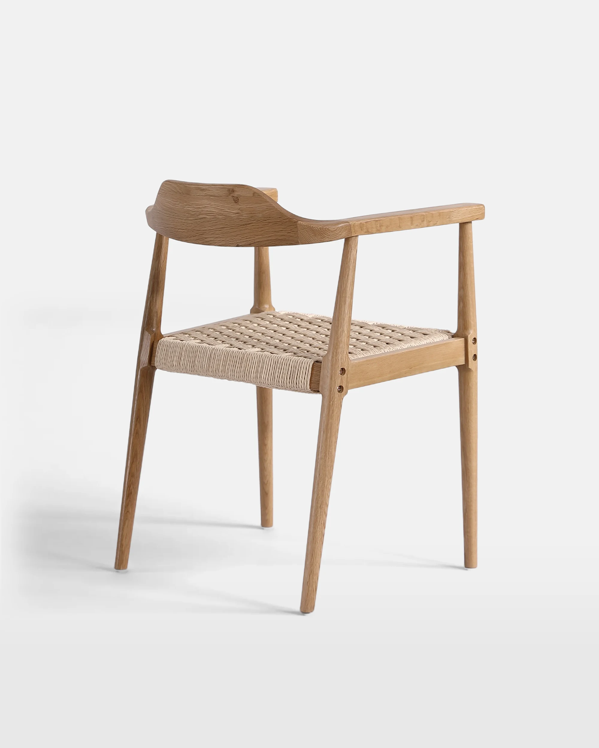 Sillas de comedor de cuerda de papel